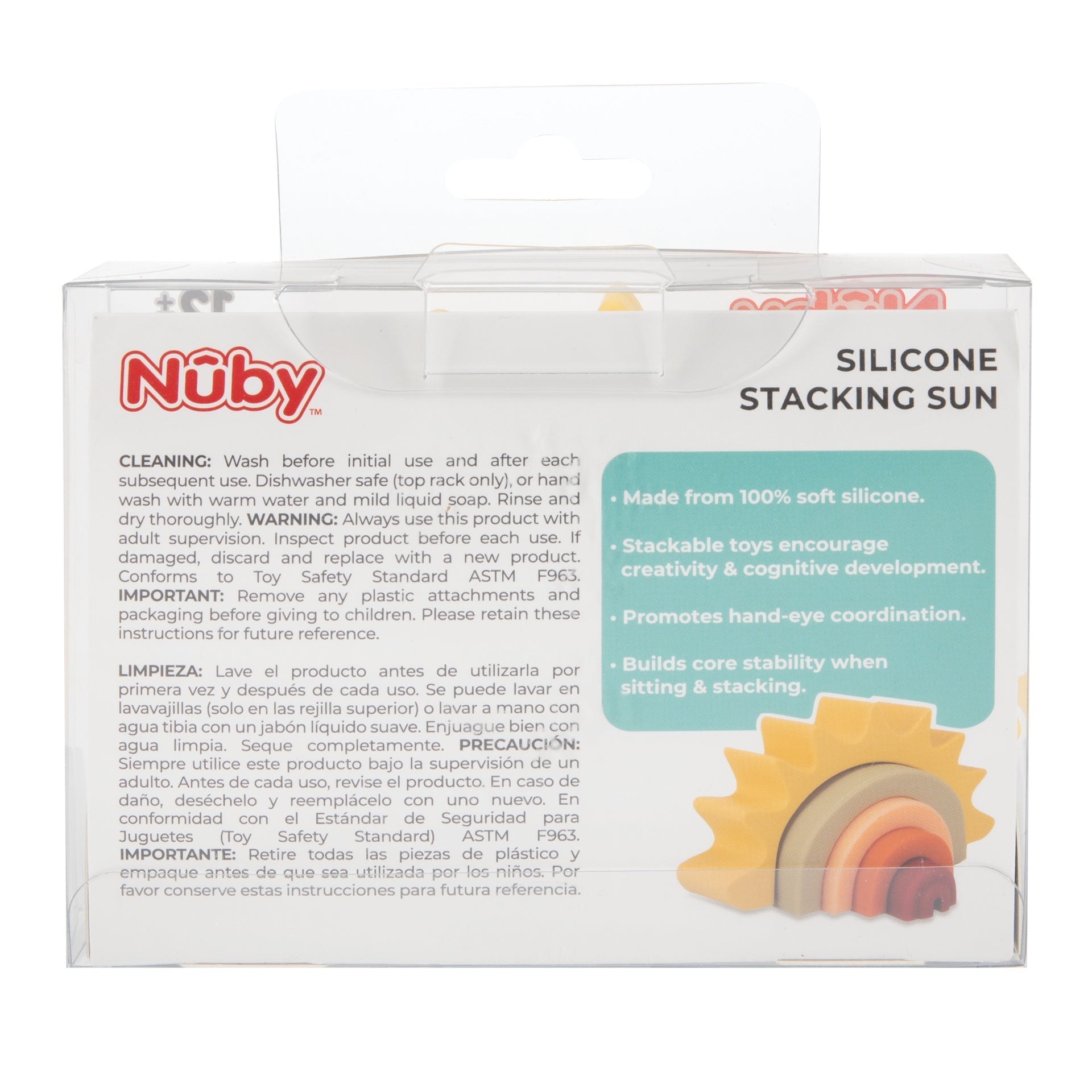 Silicone Stacking Sun Toy #058QZ