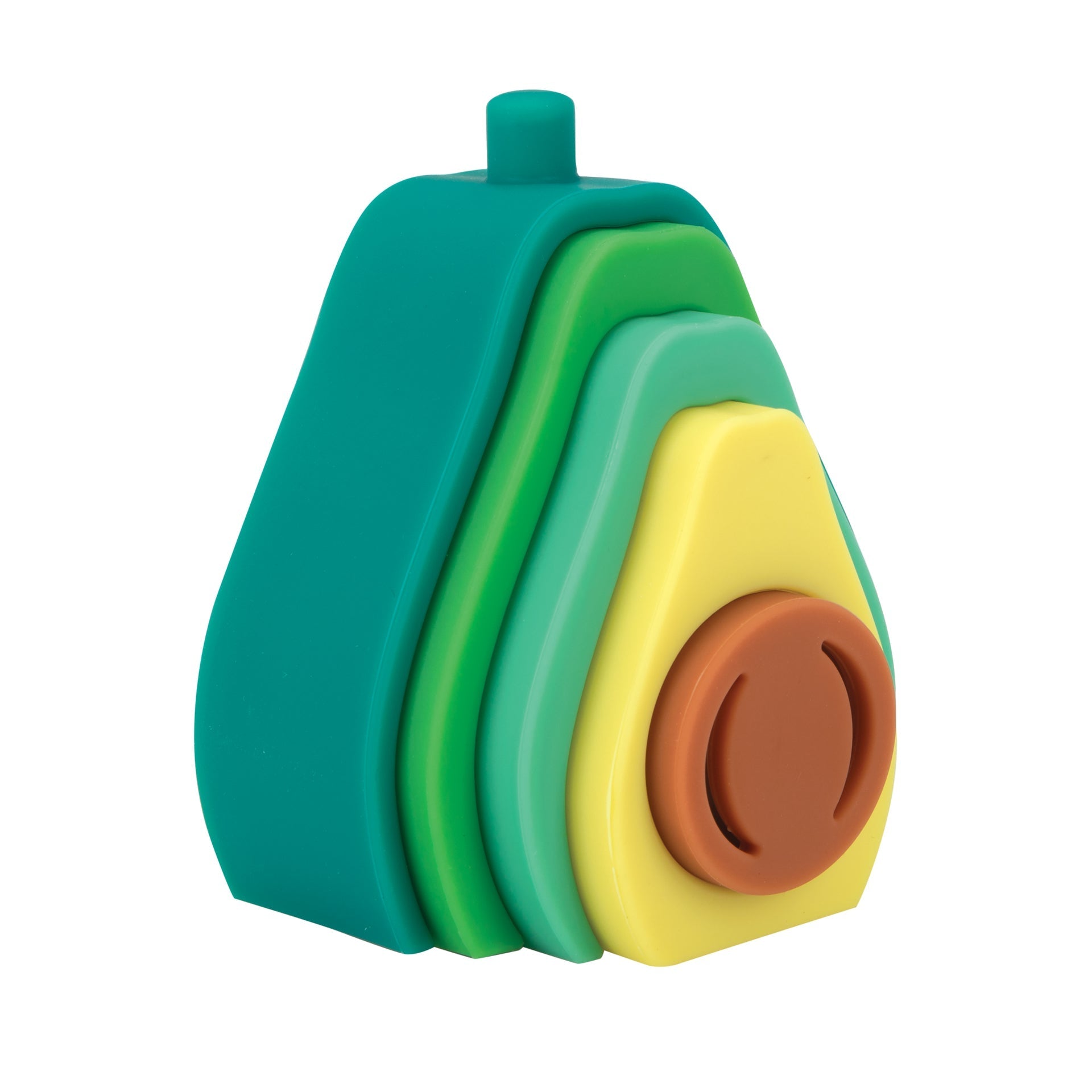 Silicone Stacking Avocado Toy #0601B