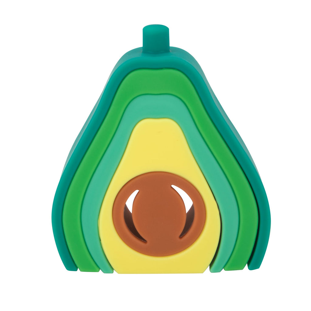 Silicone Stacking Avocado Toy #0601B
