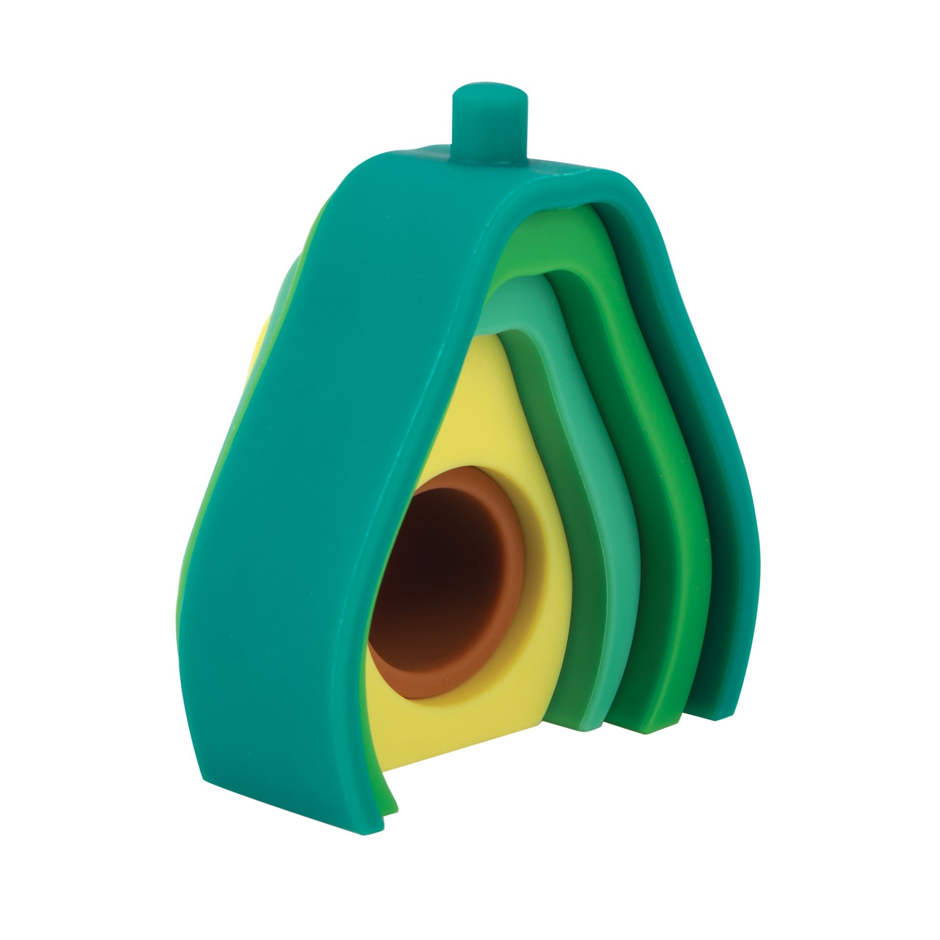 Silicone Stacking Avocado Toy #0601B