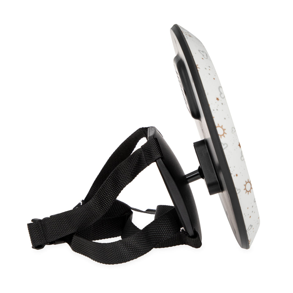 LED Light Backseat Baby Car Mirror with Remote #1637H