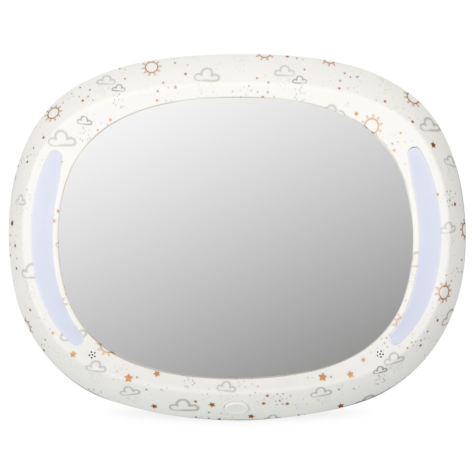 LED Light Backseat Baby Car Mirror with Remote #1637H
