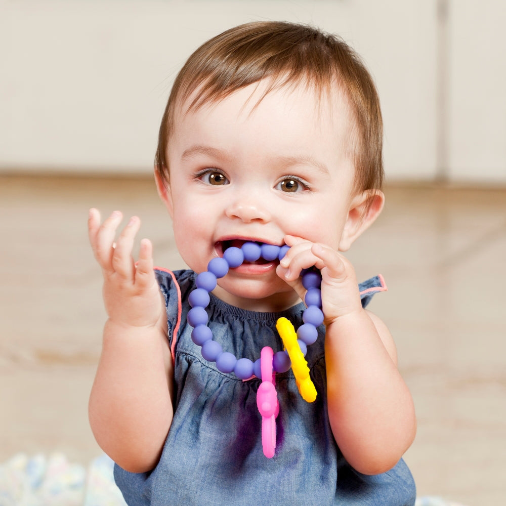 Soft Silicone Chewy Charms Teething Ring #2915H