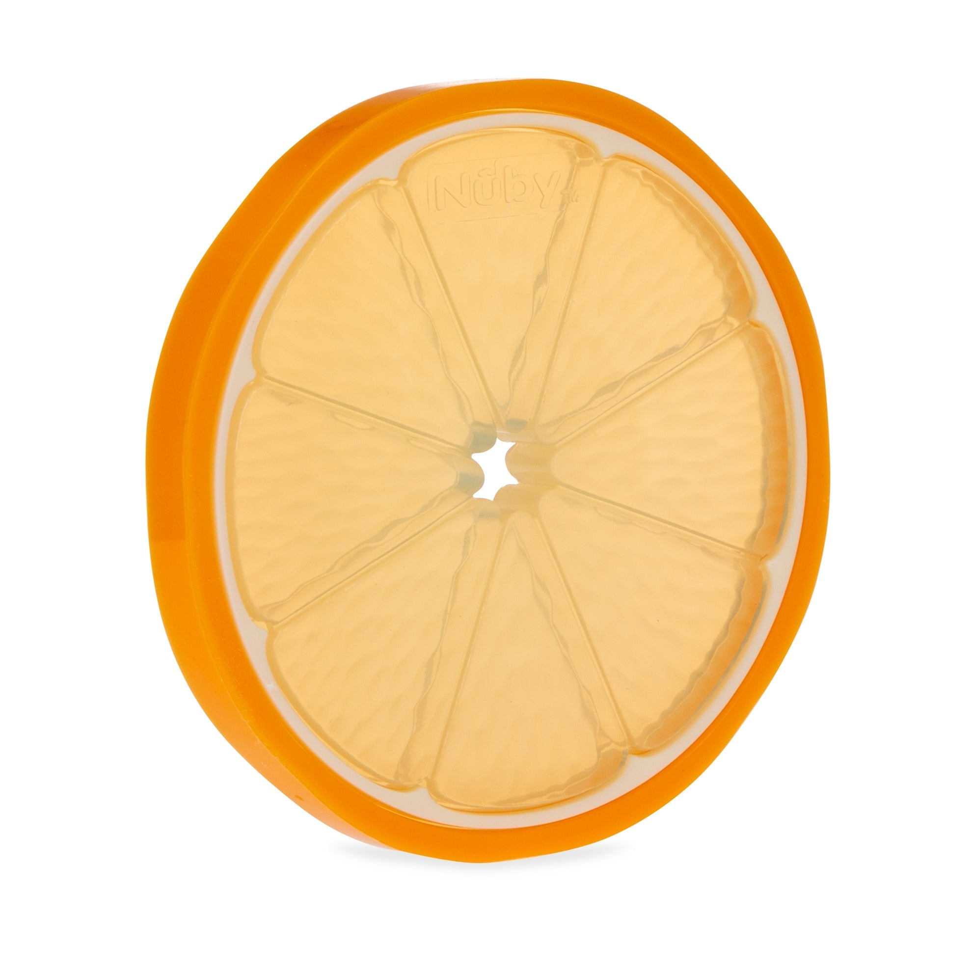 Orange Slice Silicone Teether #0548J