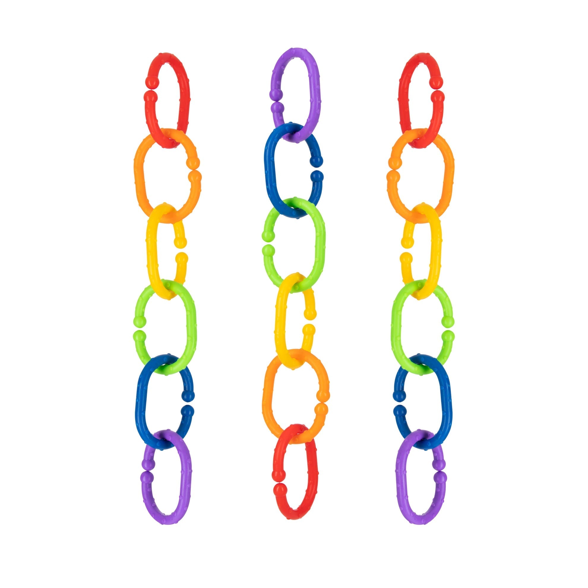 Linkables Teething Toys - Primary Colors - 18 pack #16134