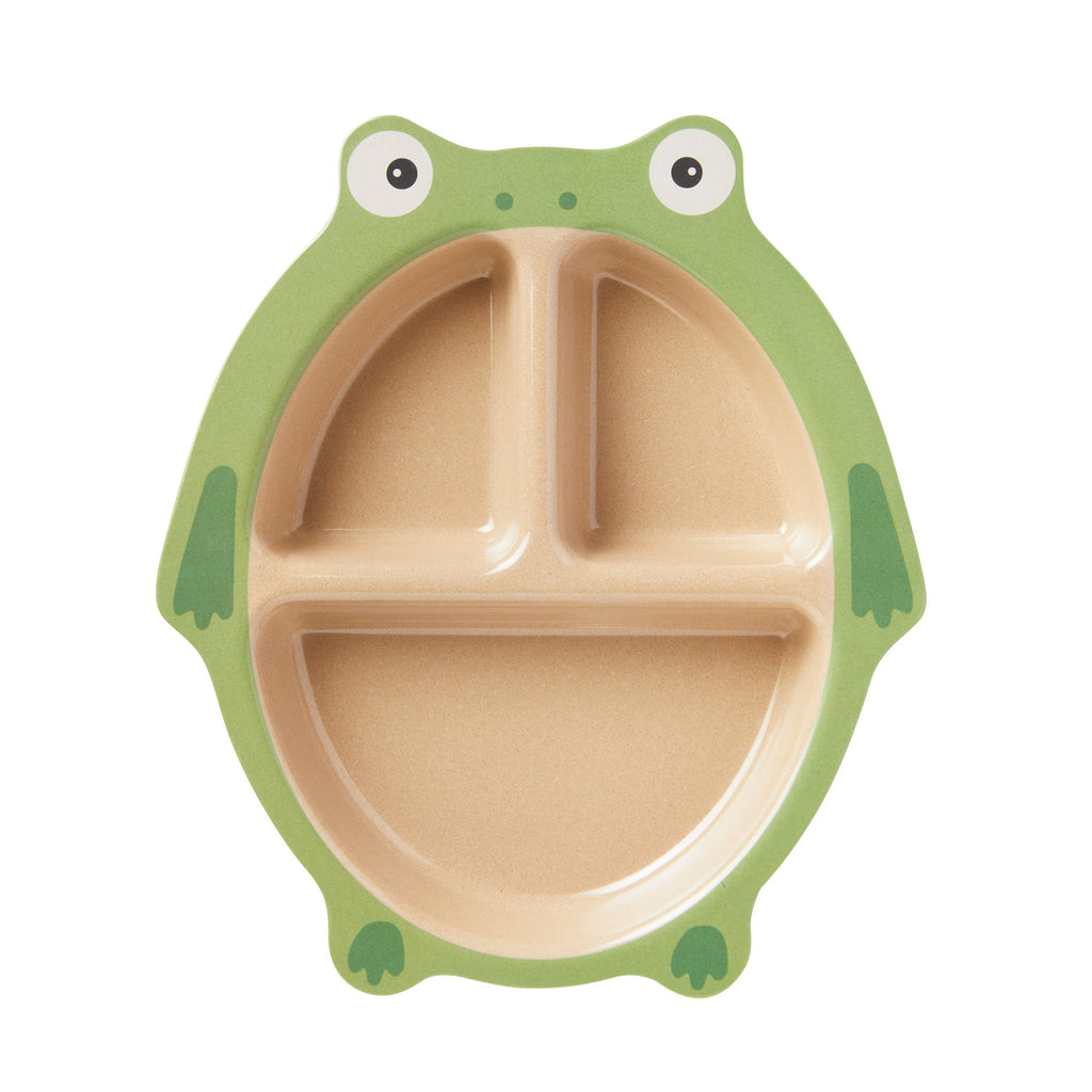 Eco Rice Husk 3-Section Plate #2441S