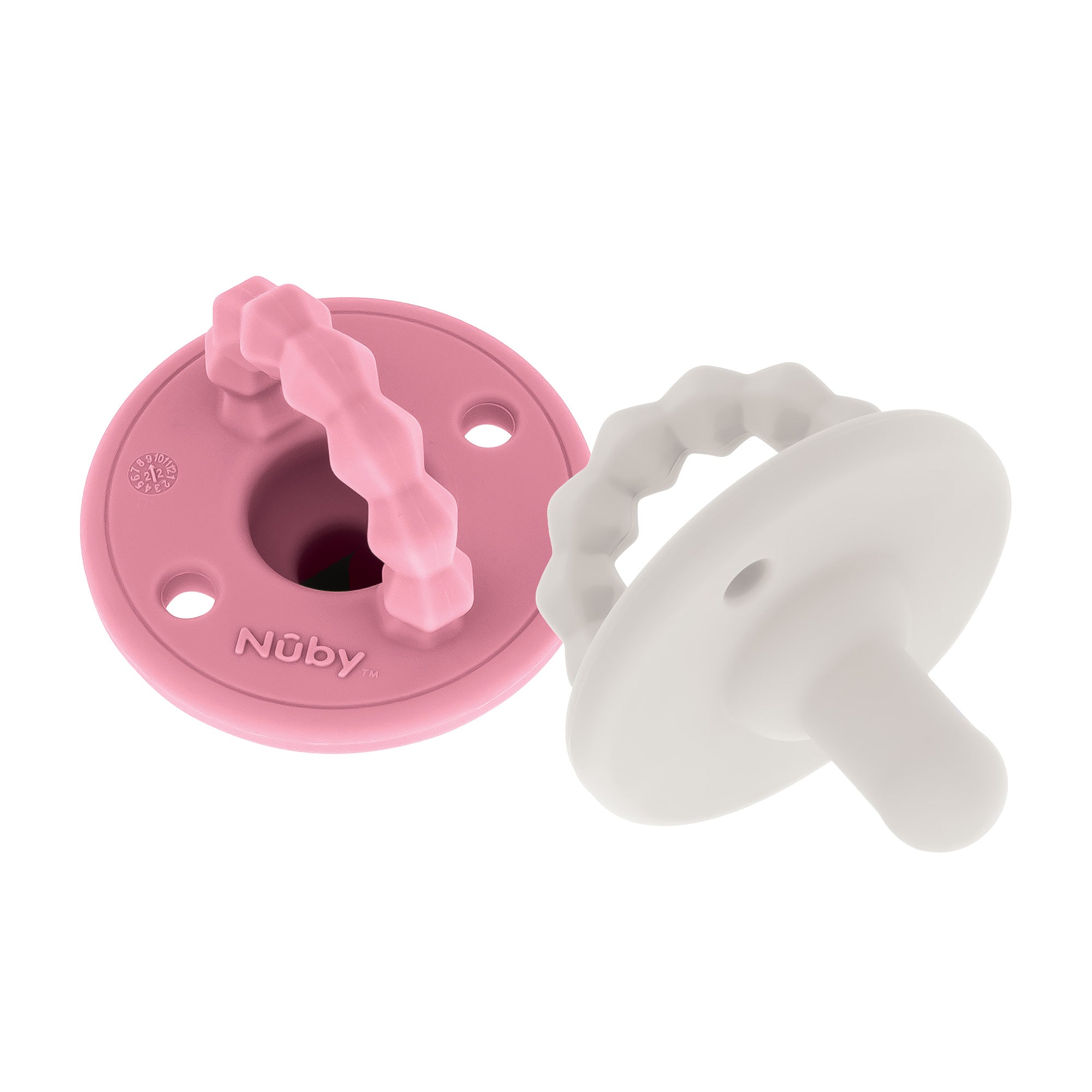 Silicone Softees Pacifier & Teether (2 Pack) #063W7