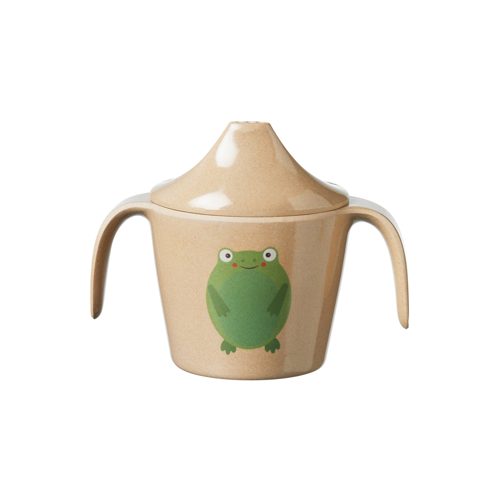 Eco Rice Husk Two-Handle Cup #239GD