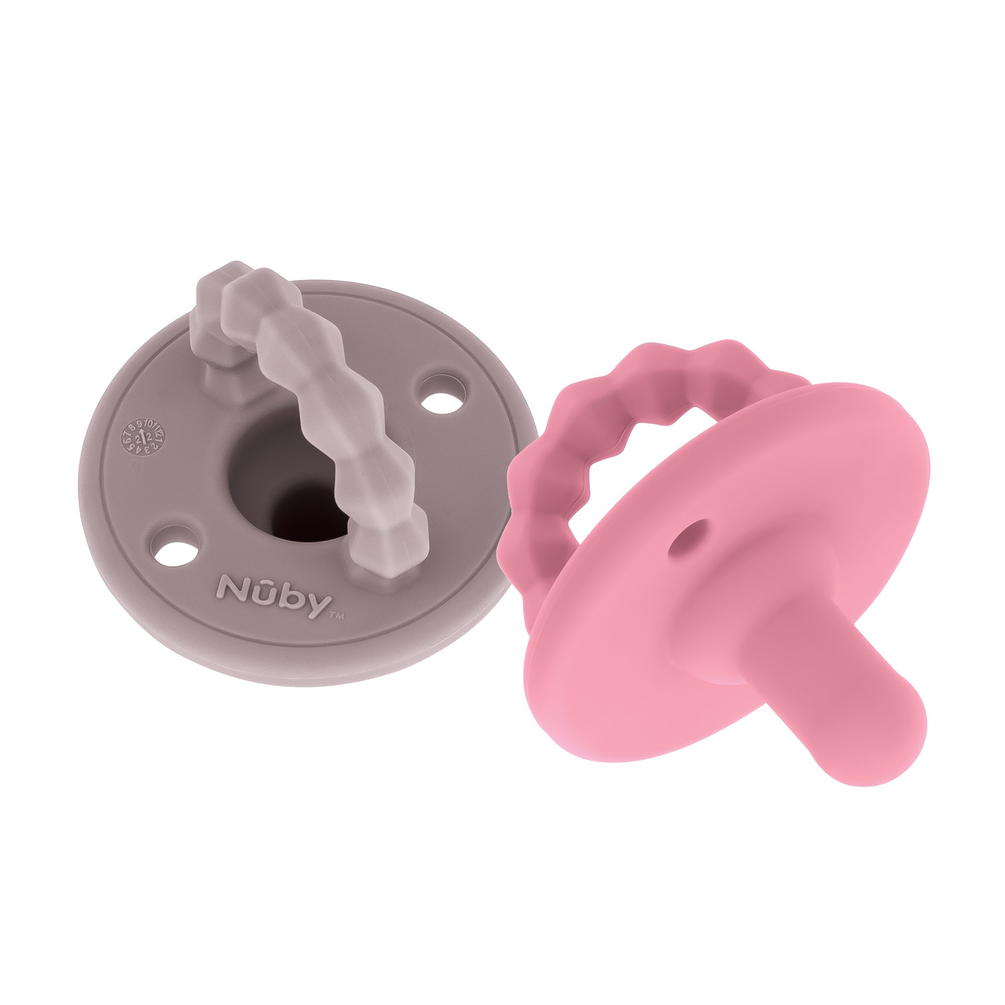 Silicone Softees Pacifier & Teether (2 Pack) #063W7