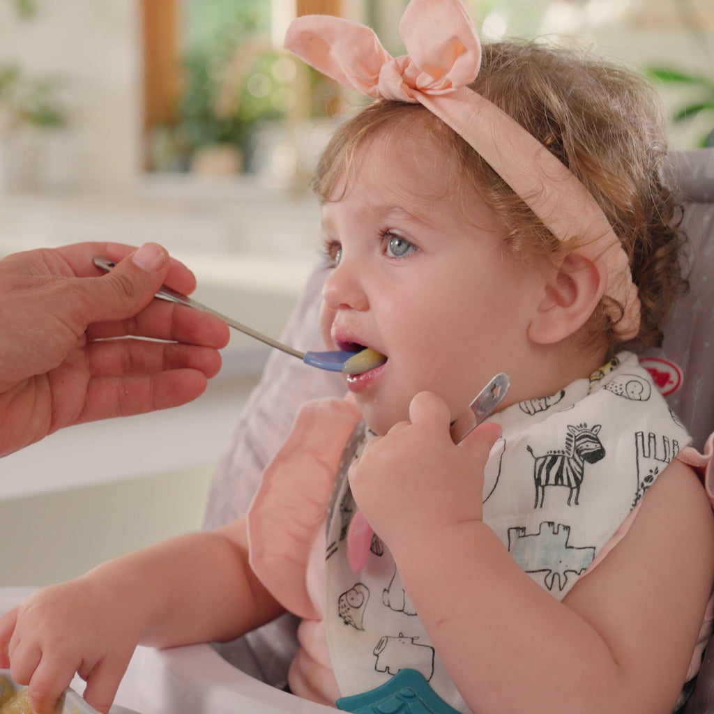 2-in-1 Hot Safe Feeding Spoons (4 Pack) #371SX