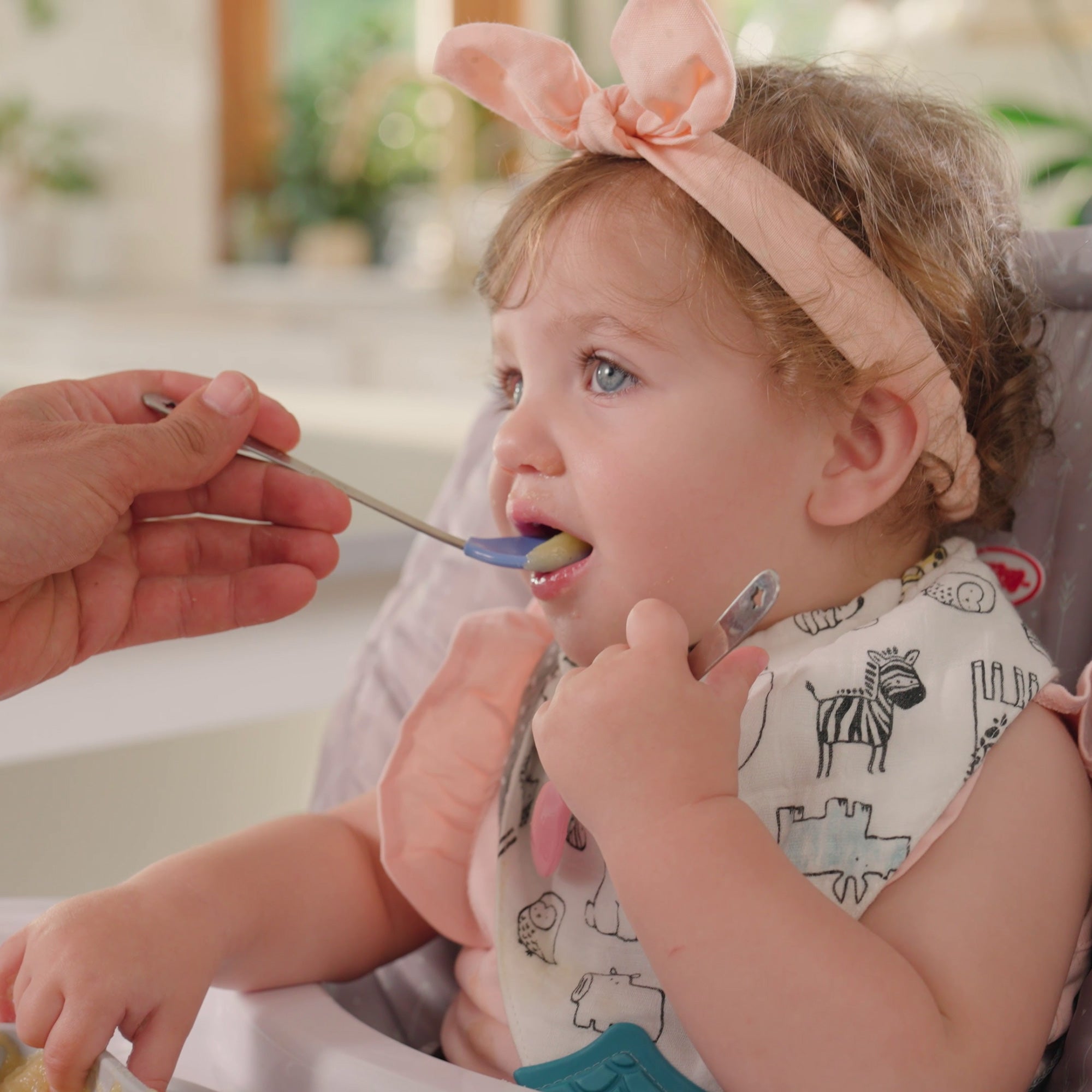 2-in-1 Hot Safe Feeding Spoons (4 Pack) #371SX