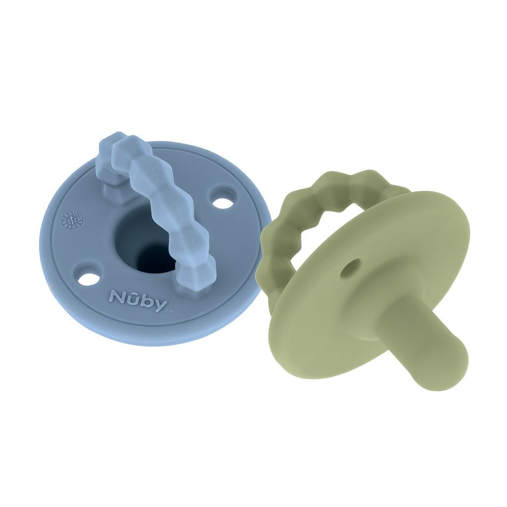 Silicone Softees Pacifier & Teether (2 Pack) #063W7