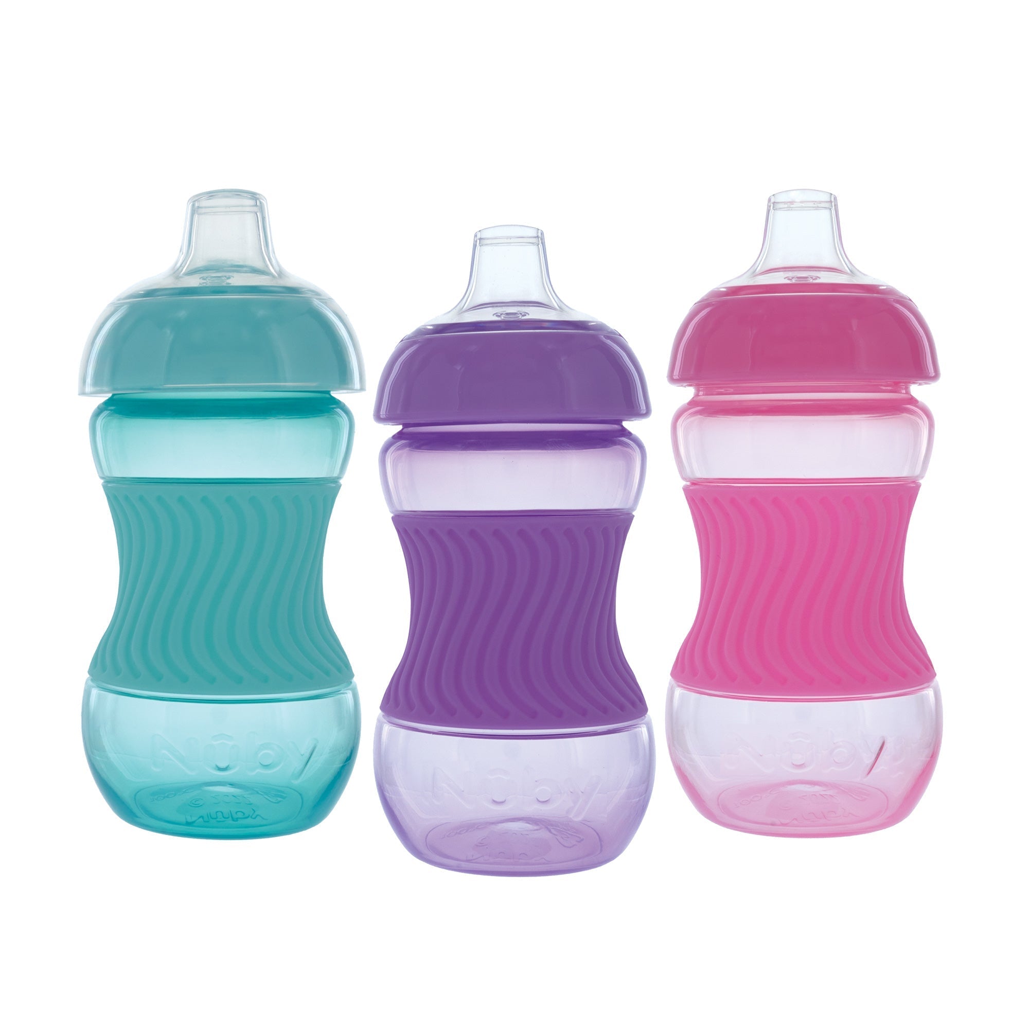 Mini Gripper Soft Spout Sippy Cup with Sleeve (3 Pack) #153GR