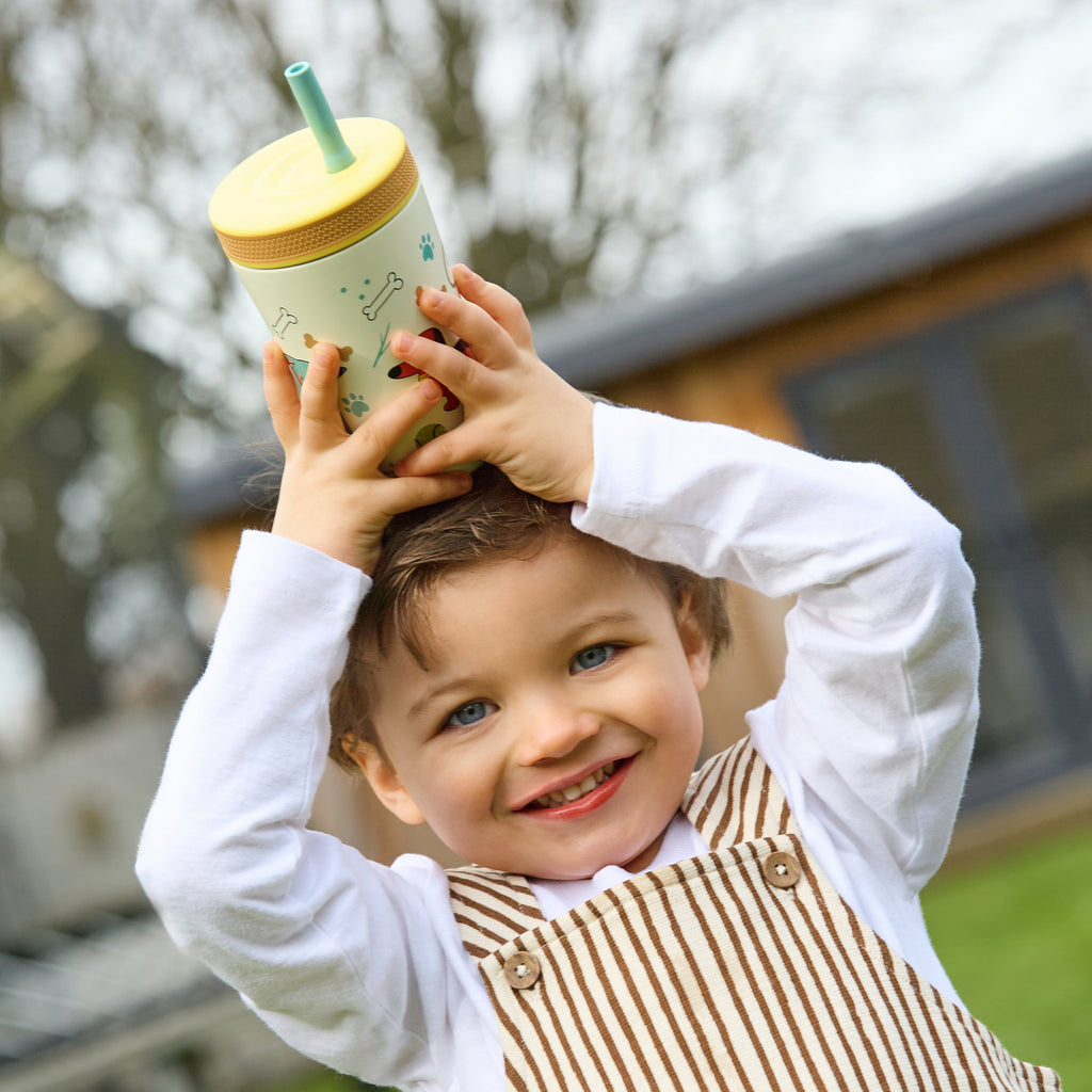 Thirsty Kids Flexstraw Stainless Steel Cup | Dogs #026GF