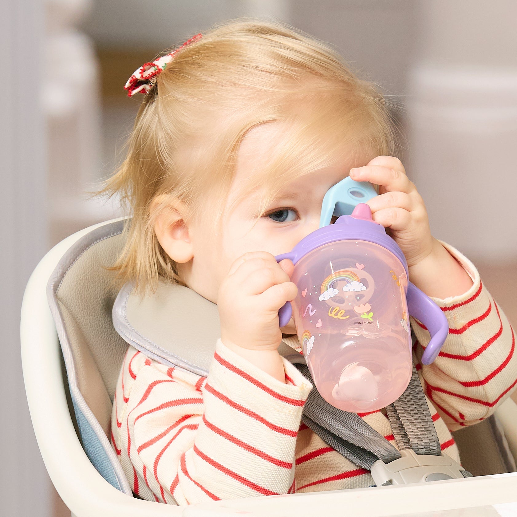 2-in-1 Toddler Cup (2 Pack) | Tiger & Rainbows #1489Q