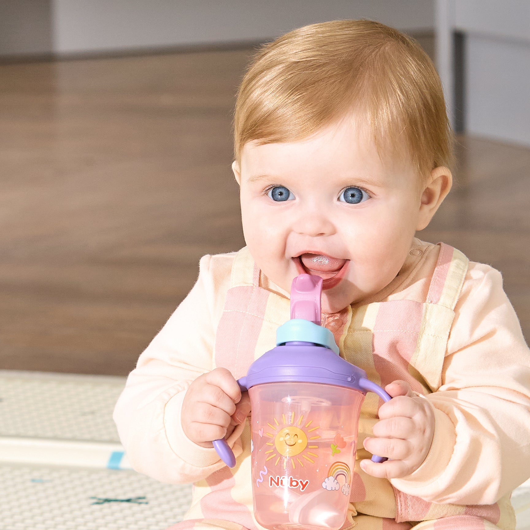 2-in-1 Toddler Cup (2 Pack) | Tiger & Rainbows #1489Q