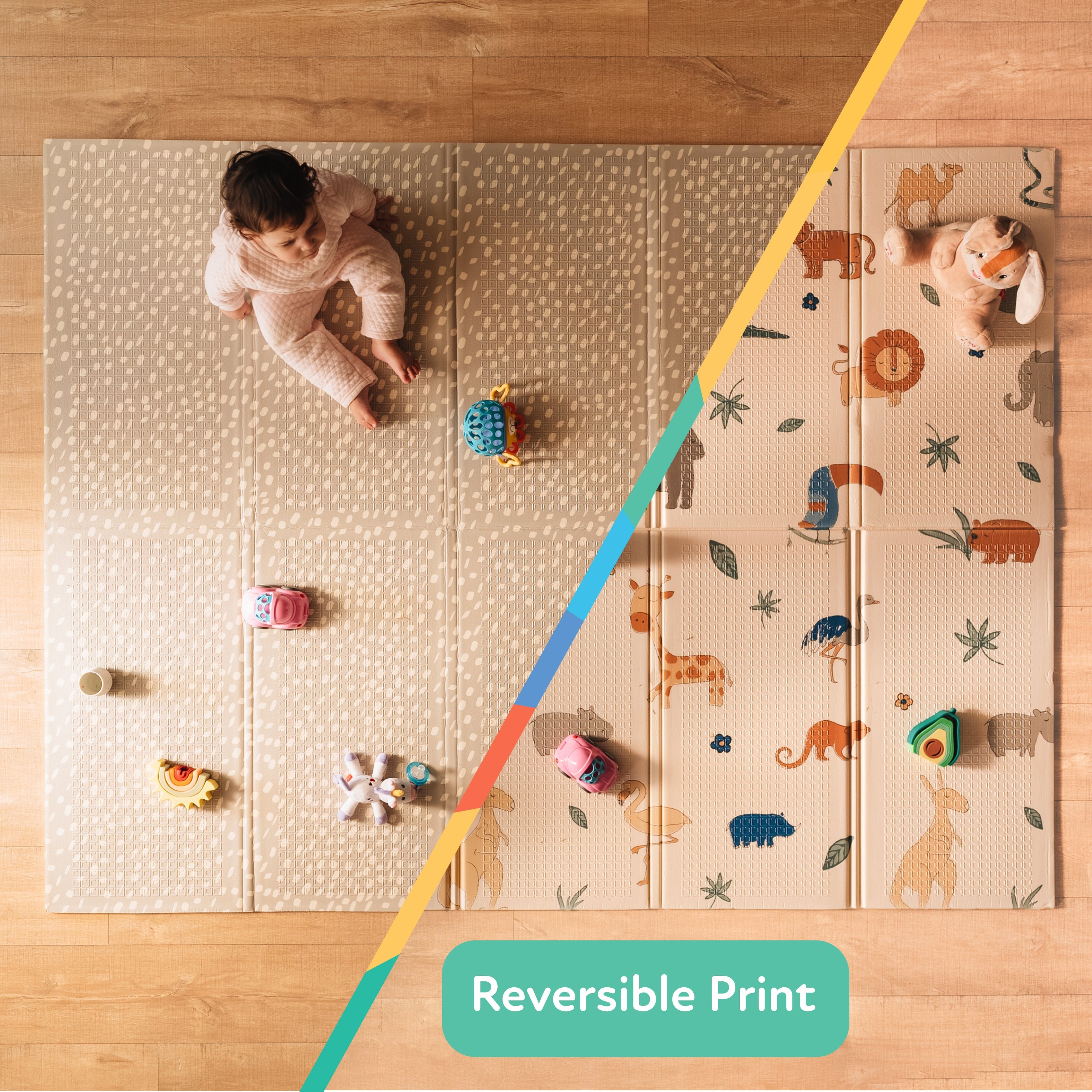 Reversible Floor Mat | Safari #099AO
