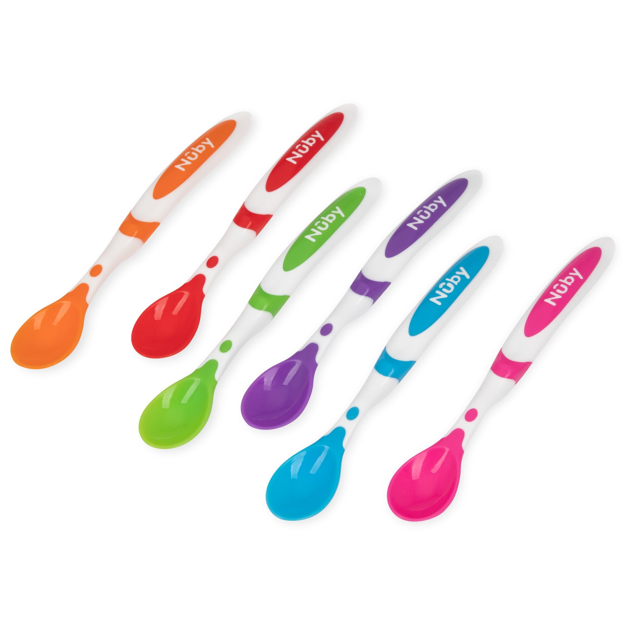 Long Handle Weaning Spoons (6 Pack) #003DV