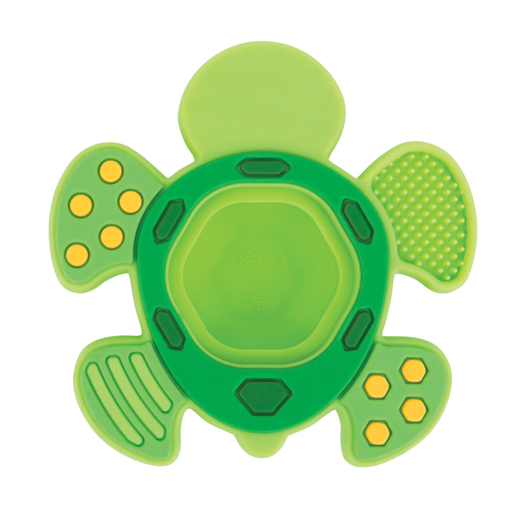 Teethe N' Pop Sensory Play Teether | Turtle #013HA