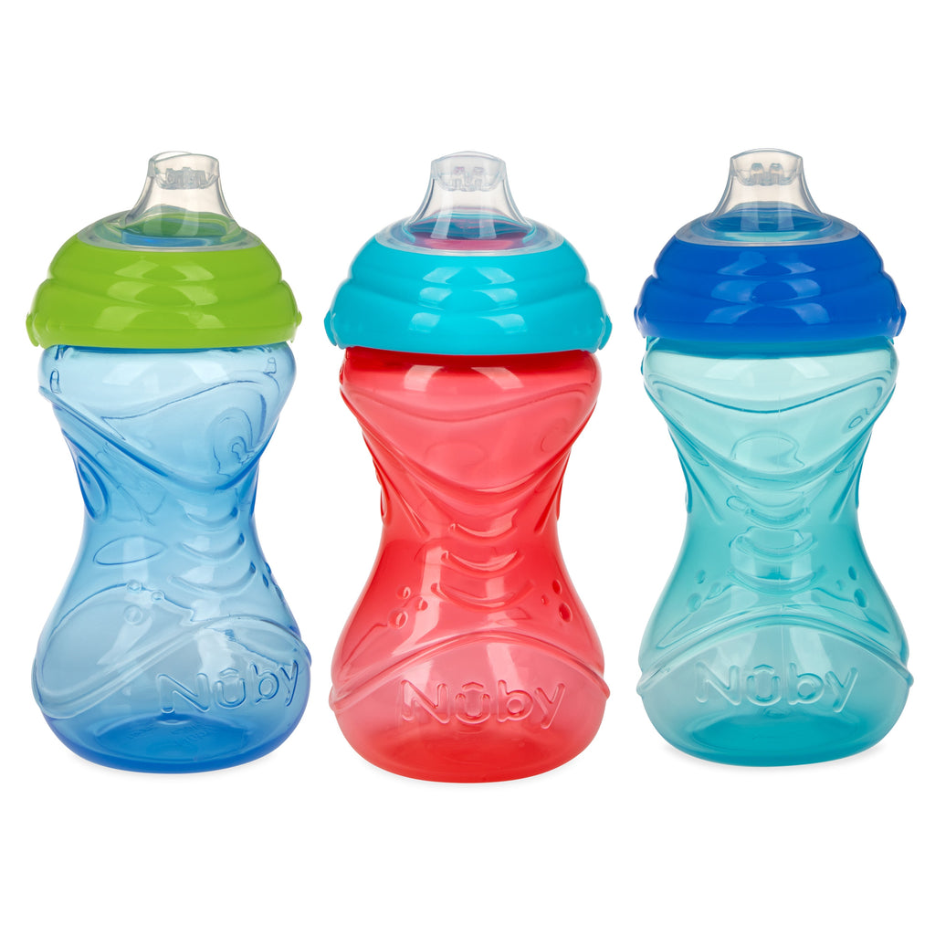 Clik-It Soft Spout Easy Grip Sippy Cup (3 Pack) #287TM