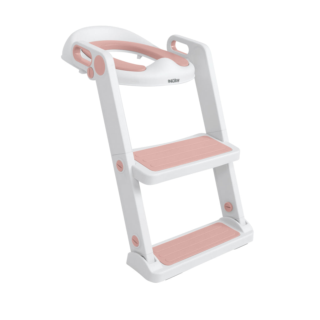 All-in-One Potty Seat Topper with Ladder | Pink #339BT