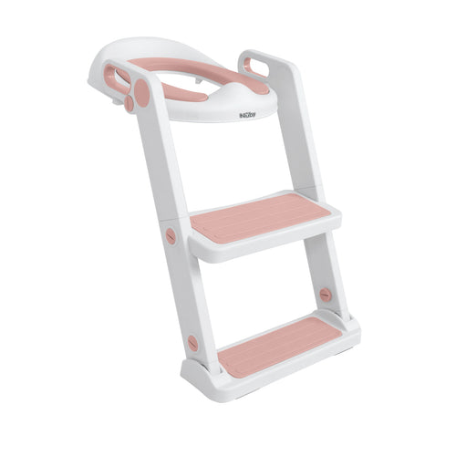 All-in-One Potty Seat Topper with Ladder | Pink #339BT