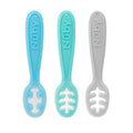 Baby's First Spoons | Aqua, Grey, & Blue #3104J