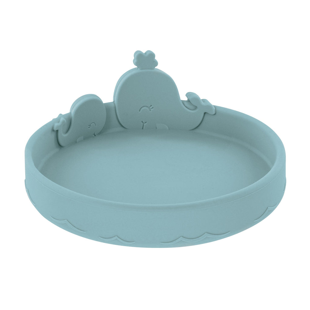 Animal Friends 6-Piece Dinnerware Set - Blue Whale #328UZ