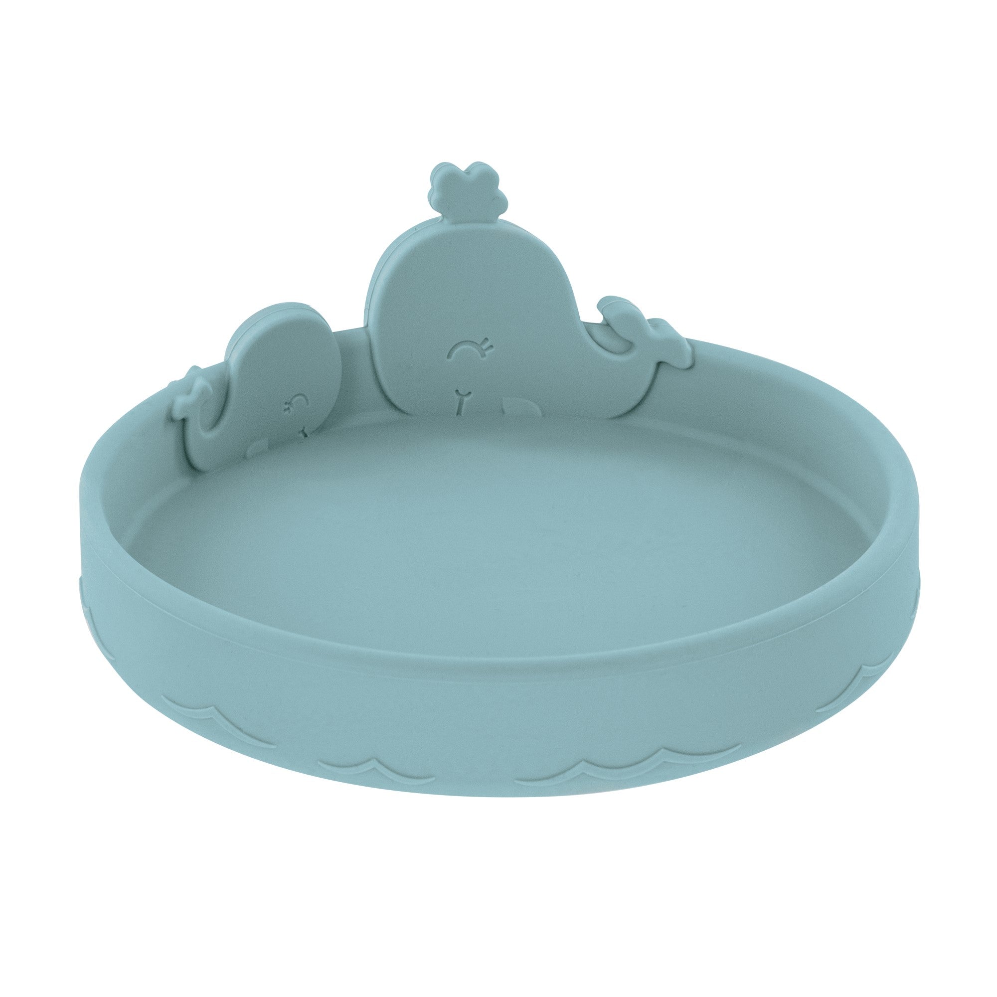 Animal Friends 6-Piece Dinnerware Set - Blue Whale #328UZ