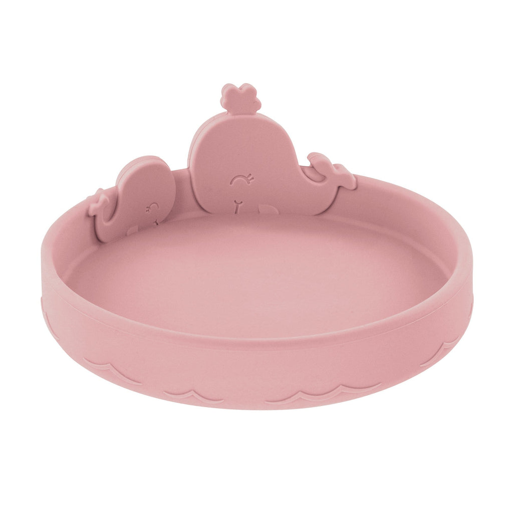 Animal Friends 6-Piece Dinnerware Set - Pink Whale #327JV