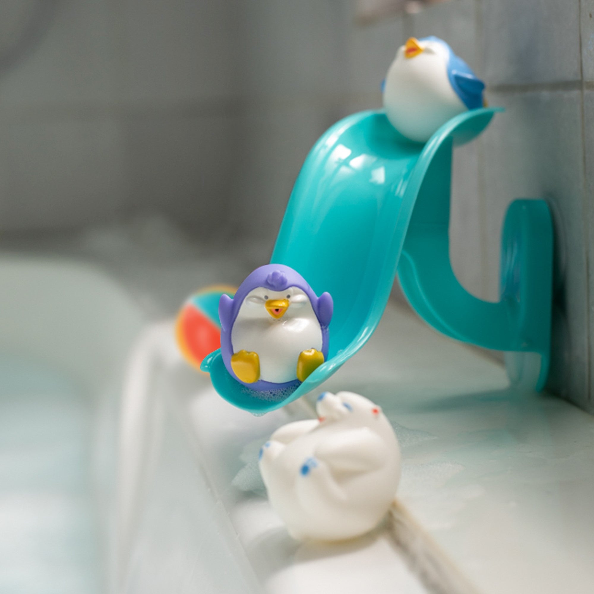 Penguin Slide Squirt Bath Toy #12312