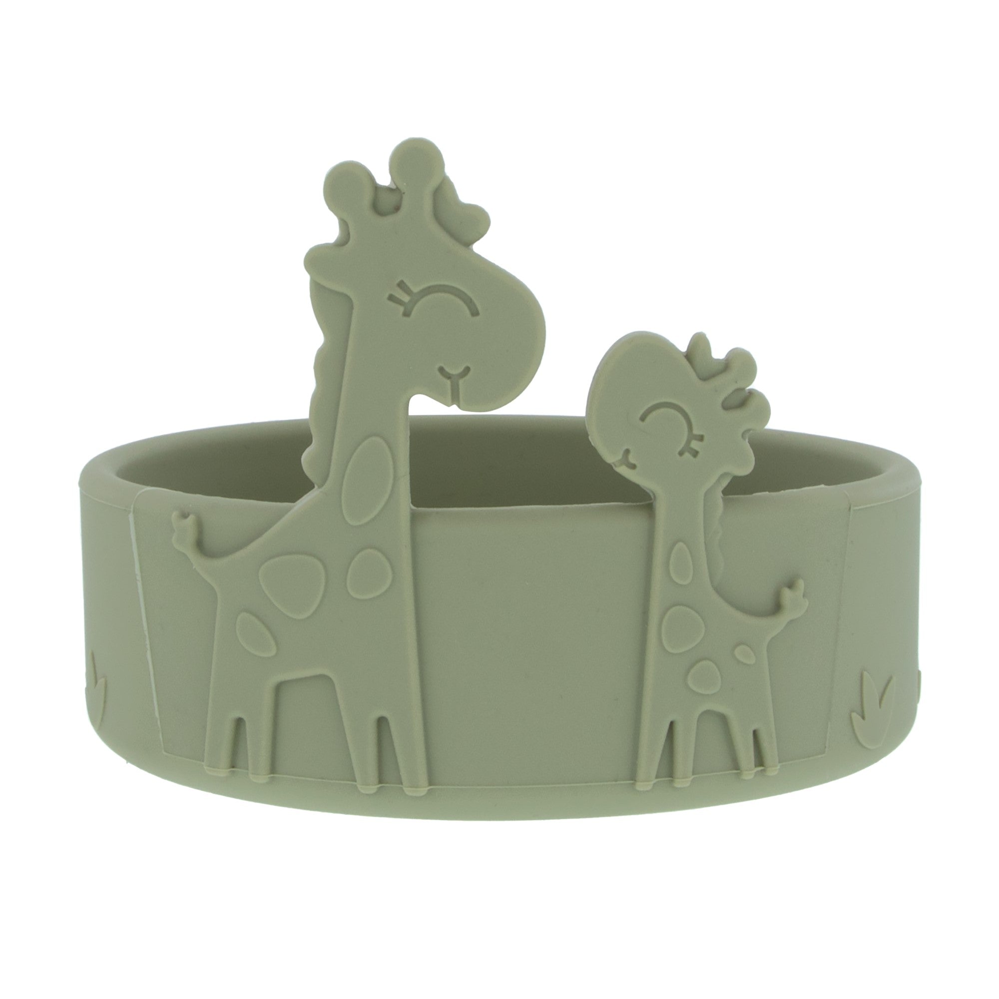 Animal Friends 6-Piece Dinnerware Set - Green Giraffe #334VL