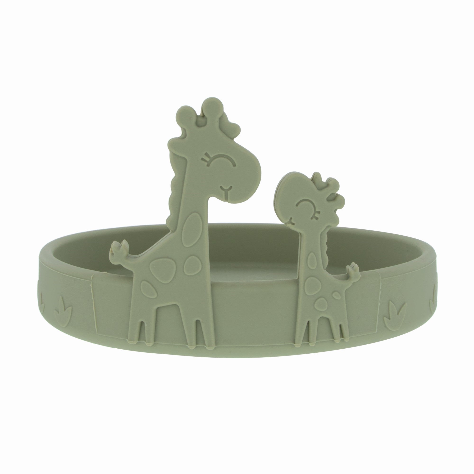 Animal Friends 6-Piece Dinnerware Set - Green Giraffe #334VL