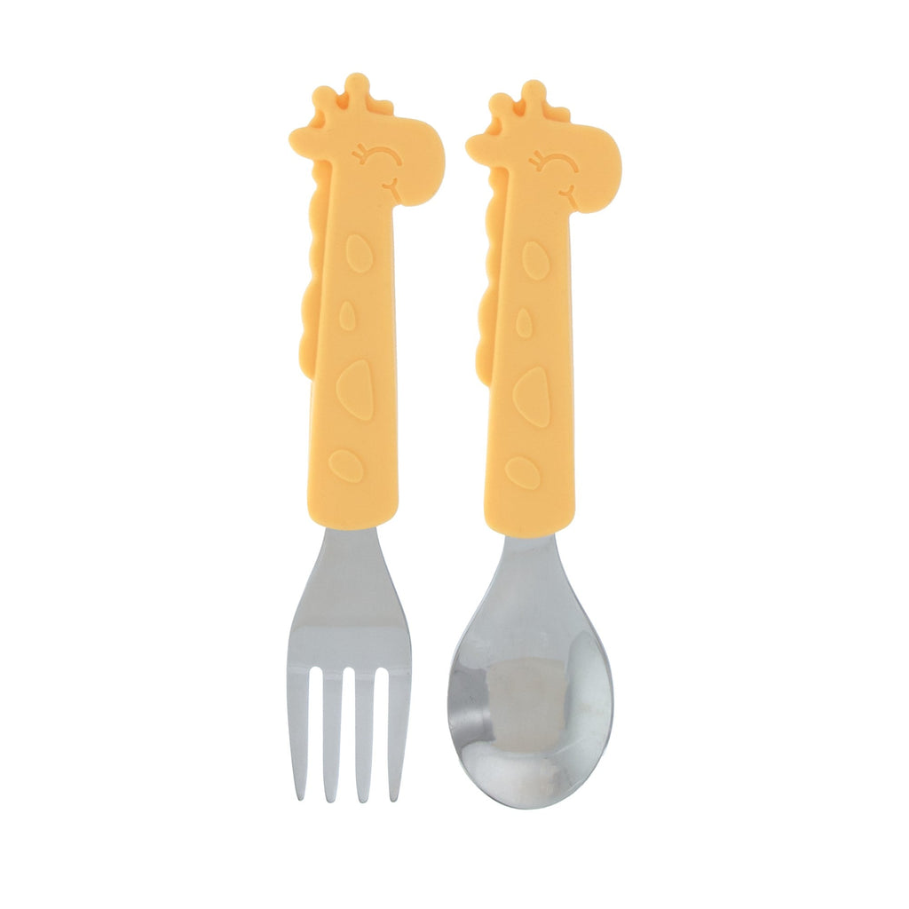 Animal Friends Silicone & Stainless Steel Utensils #329Y2