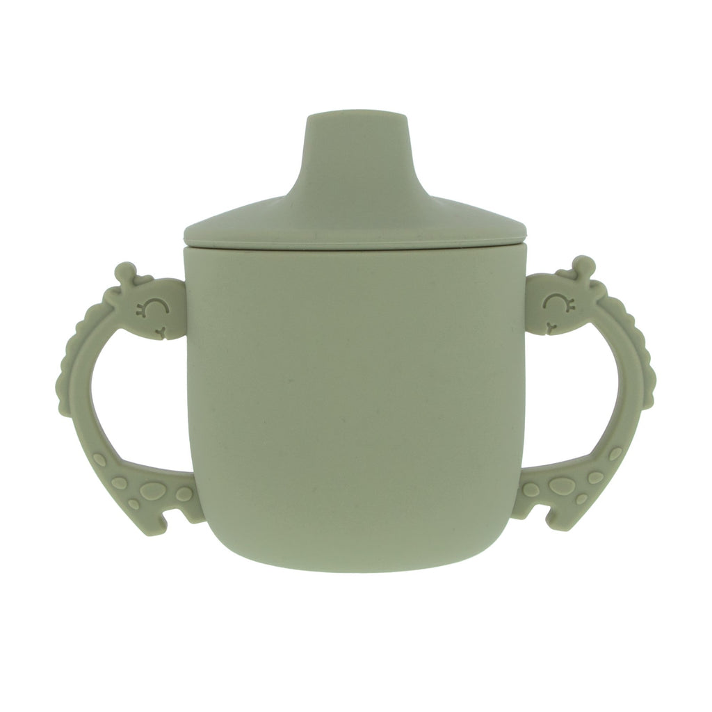 Animal Friends 6-Piece Dinnerware Set - Green Giraffe #334VL