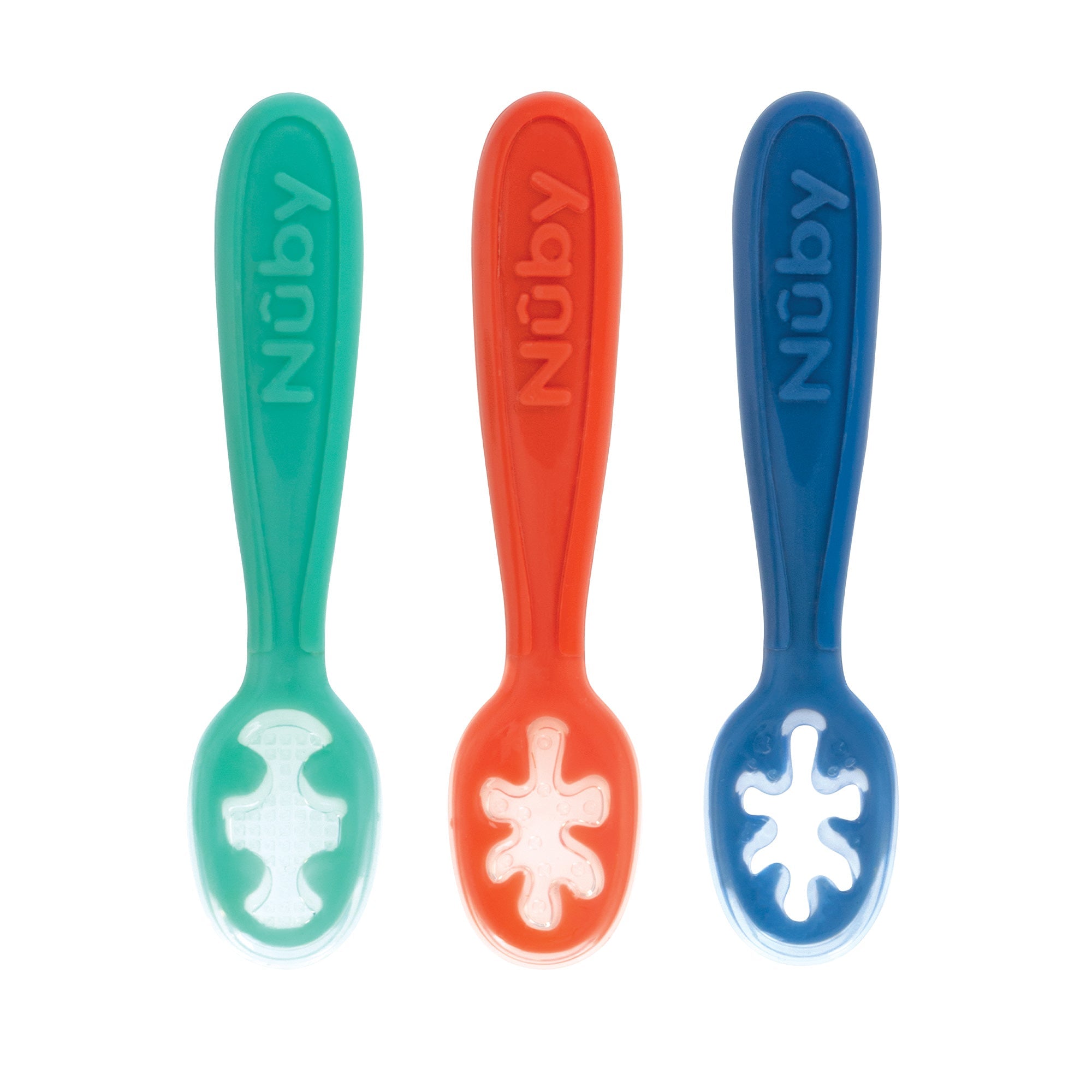 Baby's First Spoons | Green, Red, & Blue #311FW