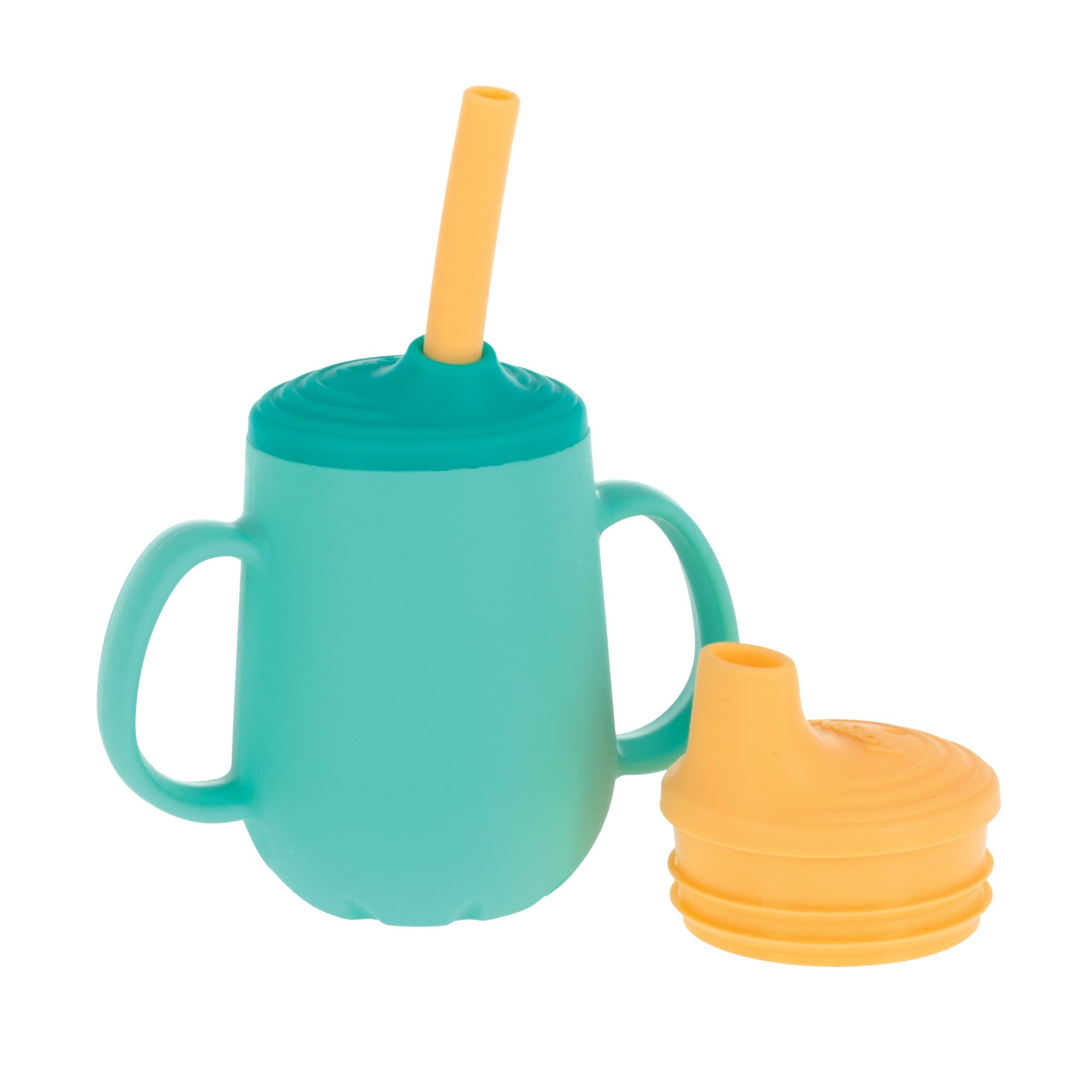 3-Stage Training Cup Set with Handles | Aqua #359AD