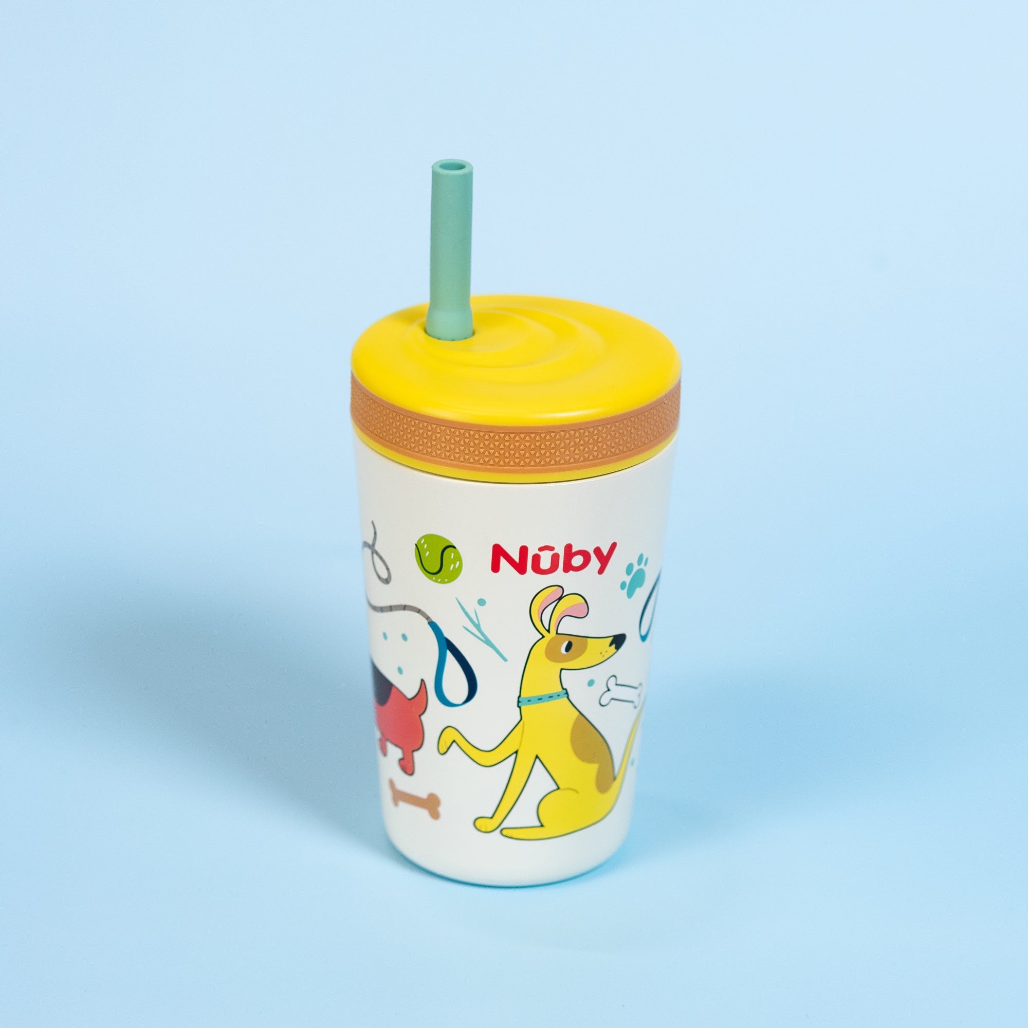 Thirsty Kids Flexstraw Stainless Steel Cup | Dogs #026GF