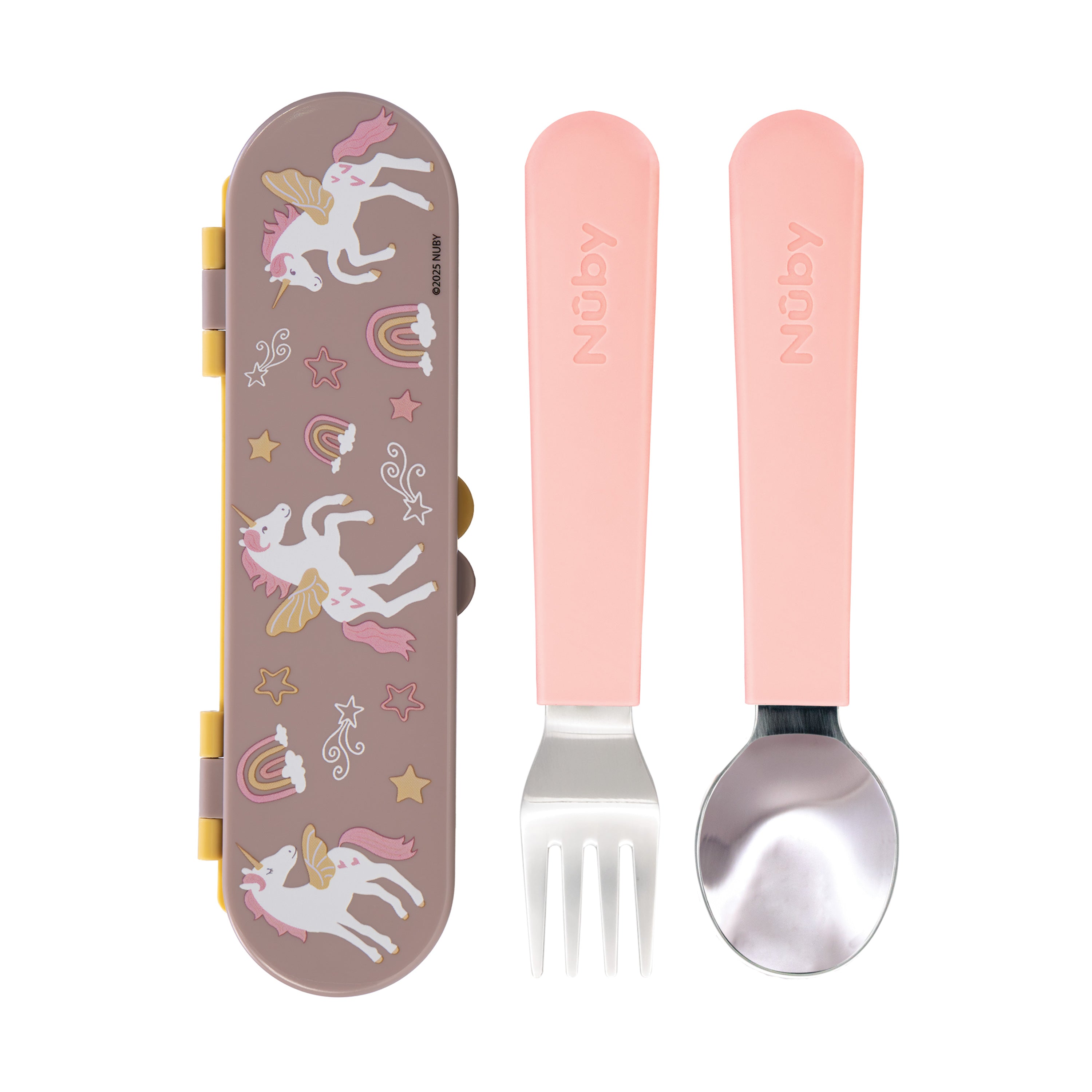 Stainless Steel Toddler Utensil Set | Unicorn #004O9