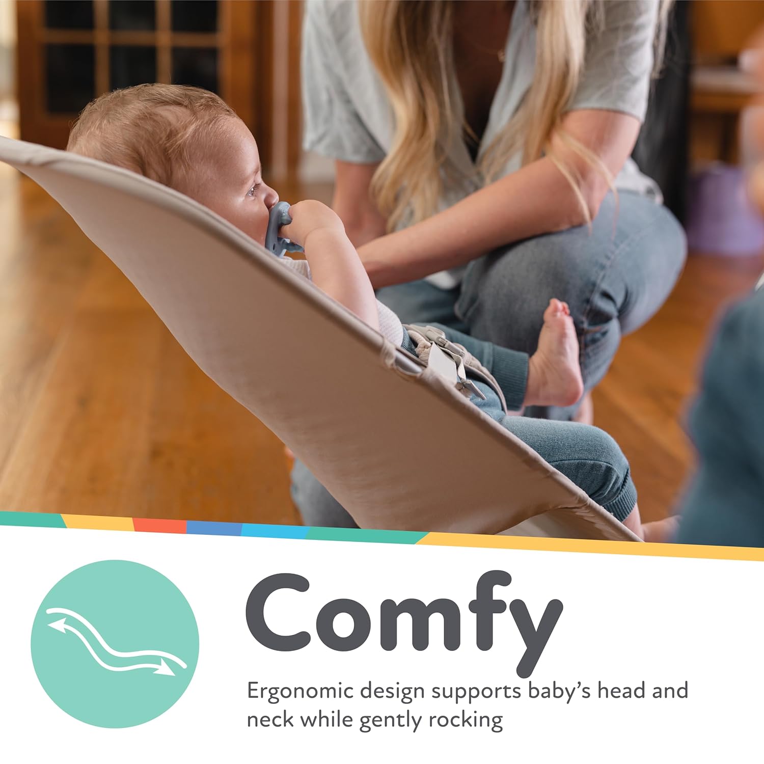 Baby Bouncer Seat | Beige #318W3