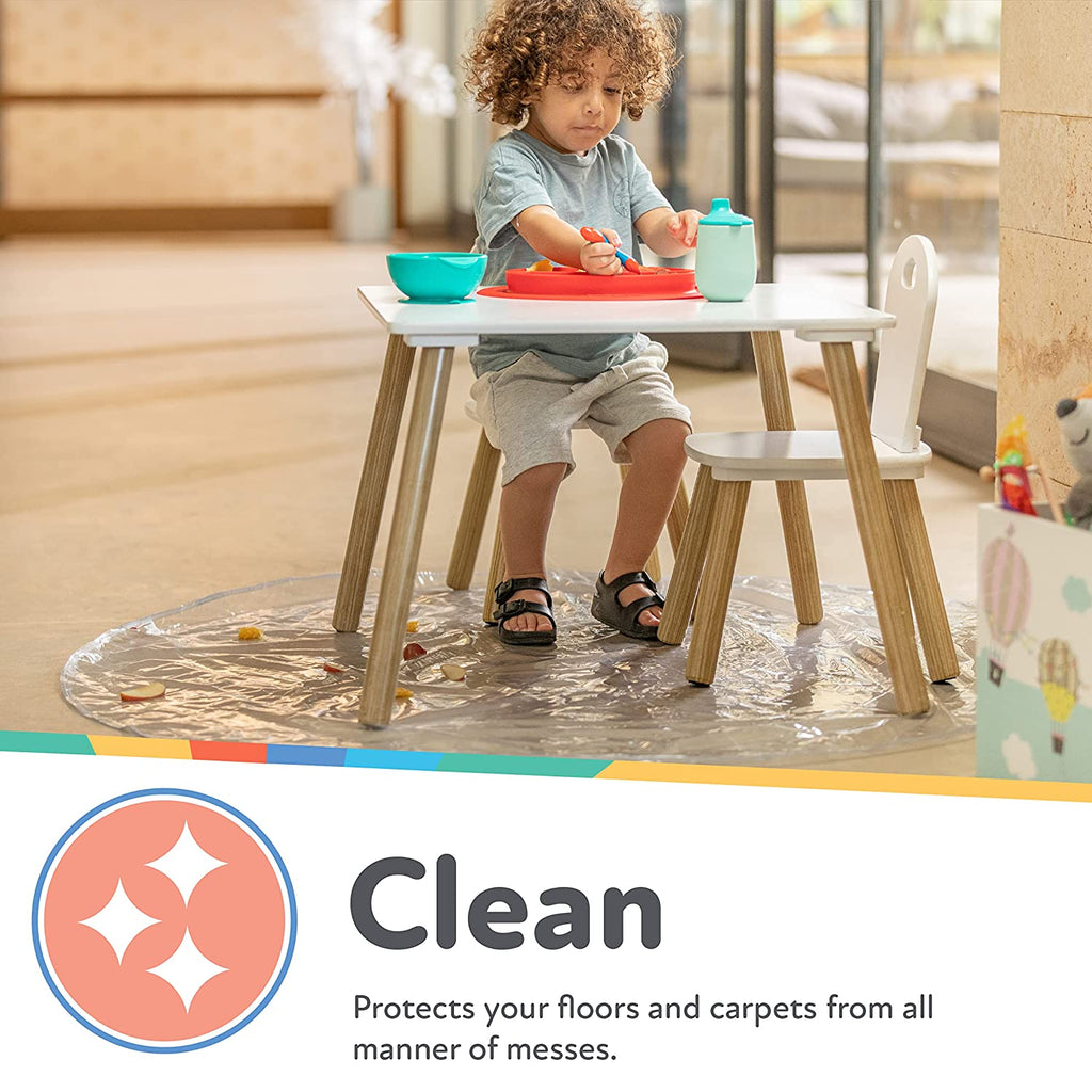 No-Mess Mealtime Floor Mat #228DB