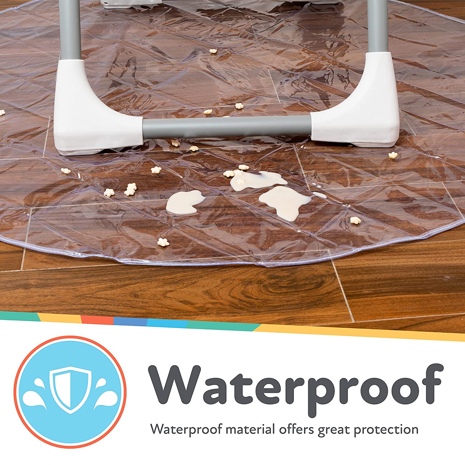 No-Mess Mealtime Floor Mat #228DB