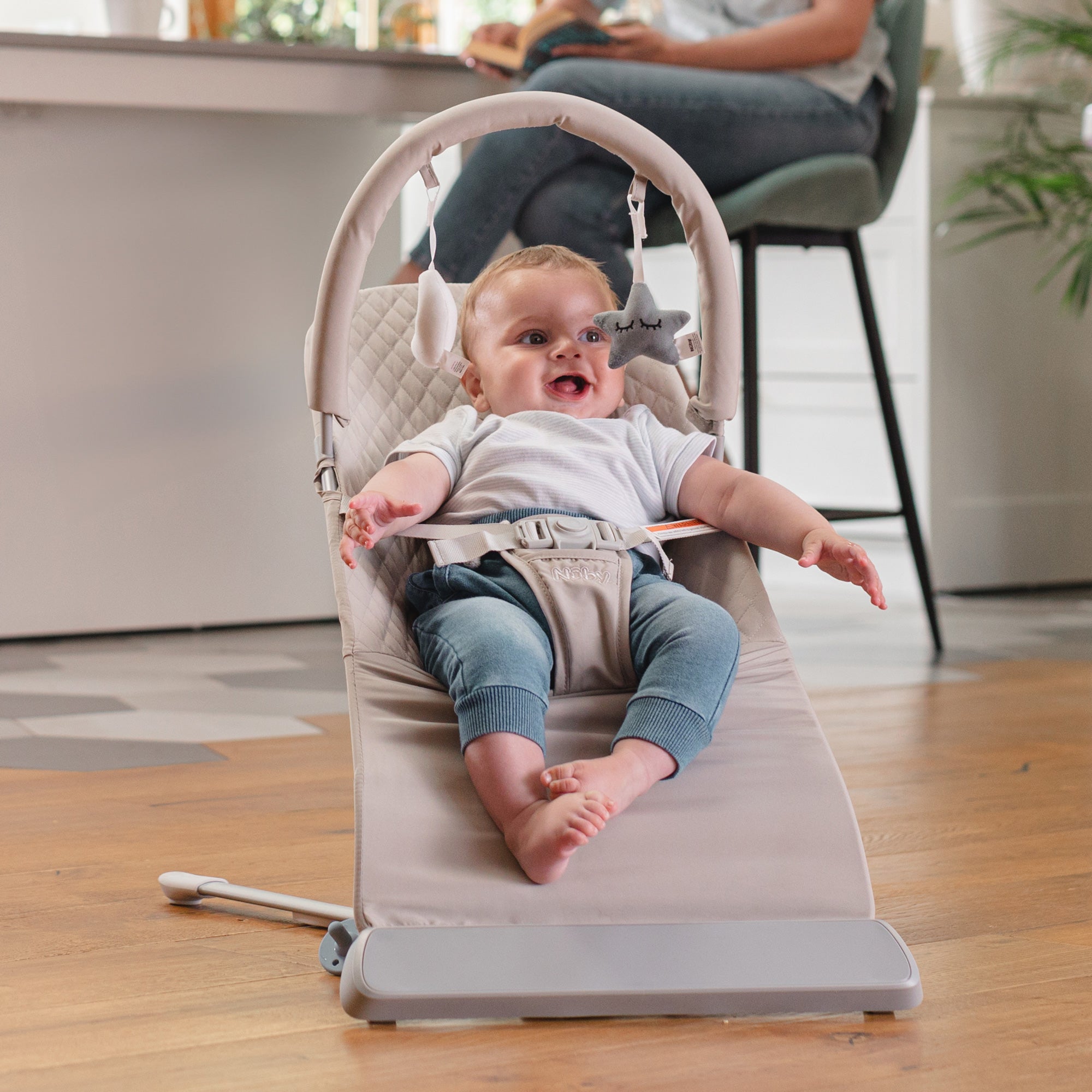 Baby Bouncer Seat | Grey #319RE