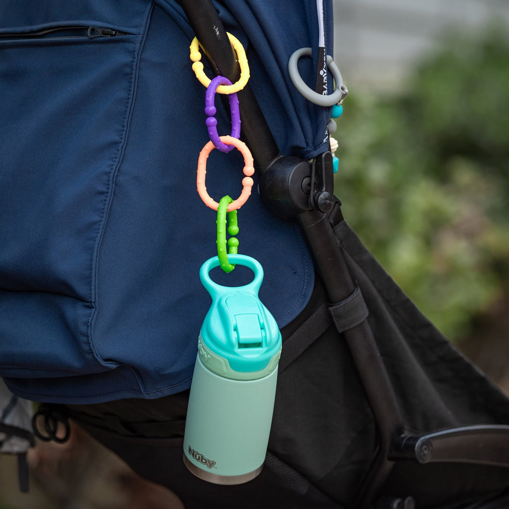 Linkables Teething Toys - Primary Colors - 18 pack #16134