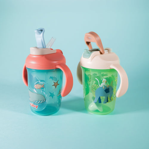 2-in-1 Toddler Cup (2 Pack) | Jungle & Ocean #149RQ