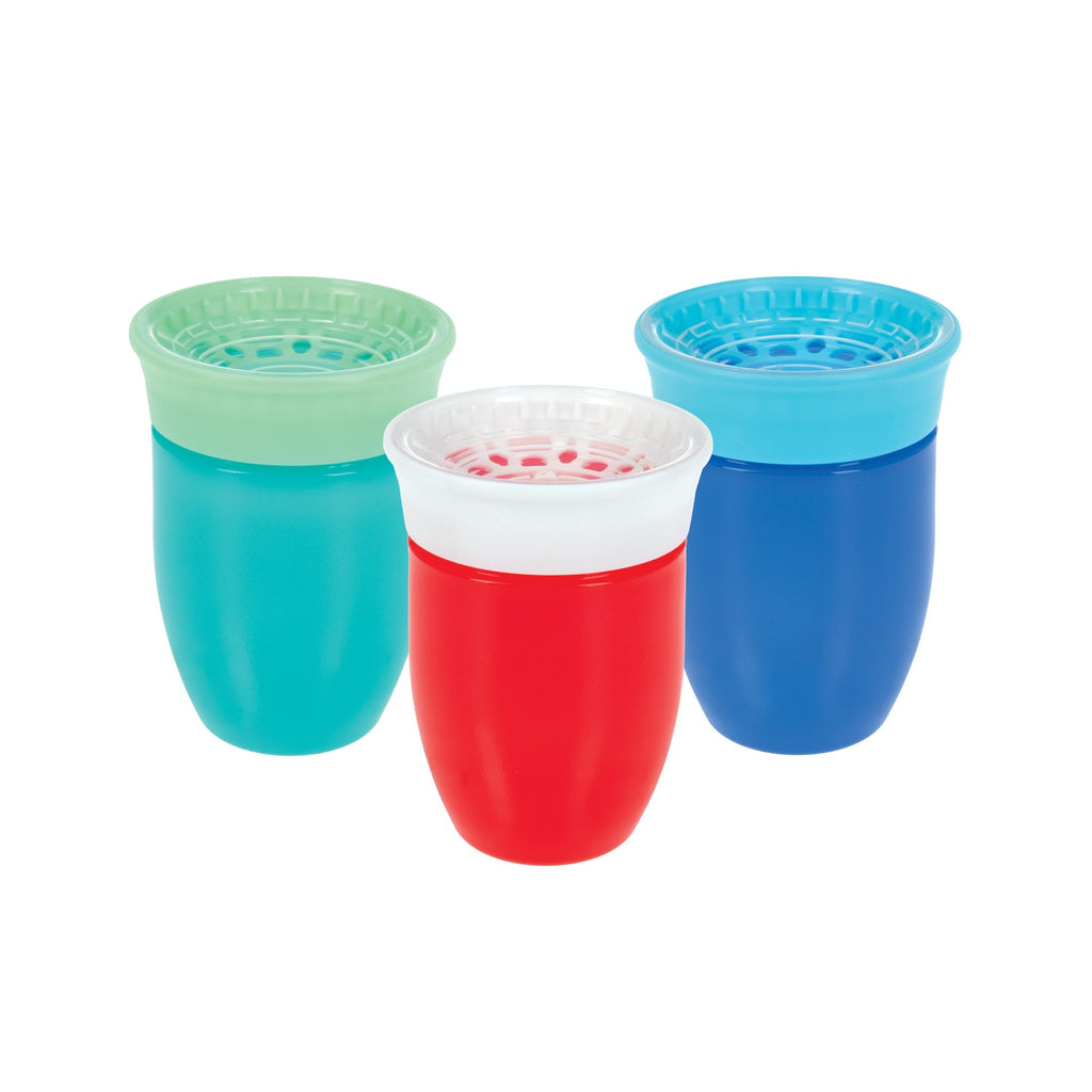 360 Wonder Cup (3 Pack - 7 oz) | Blue/Red/Aqua #349PR