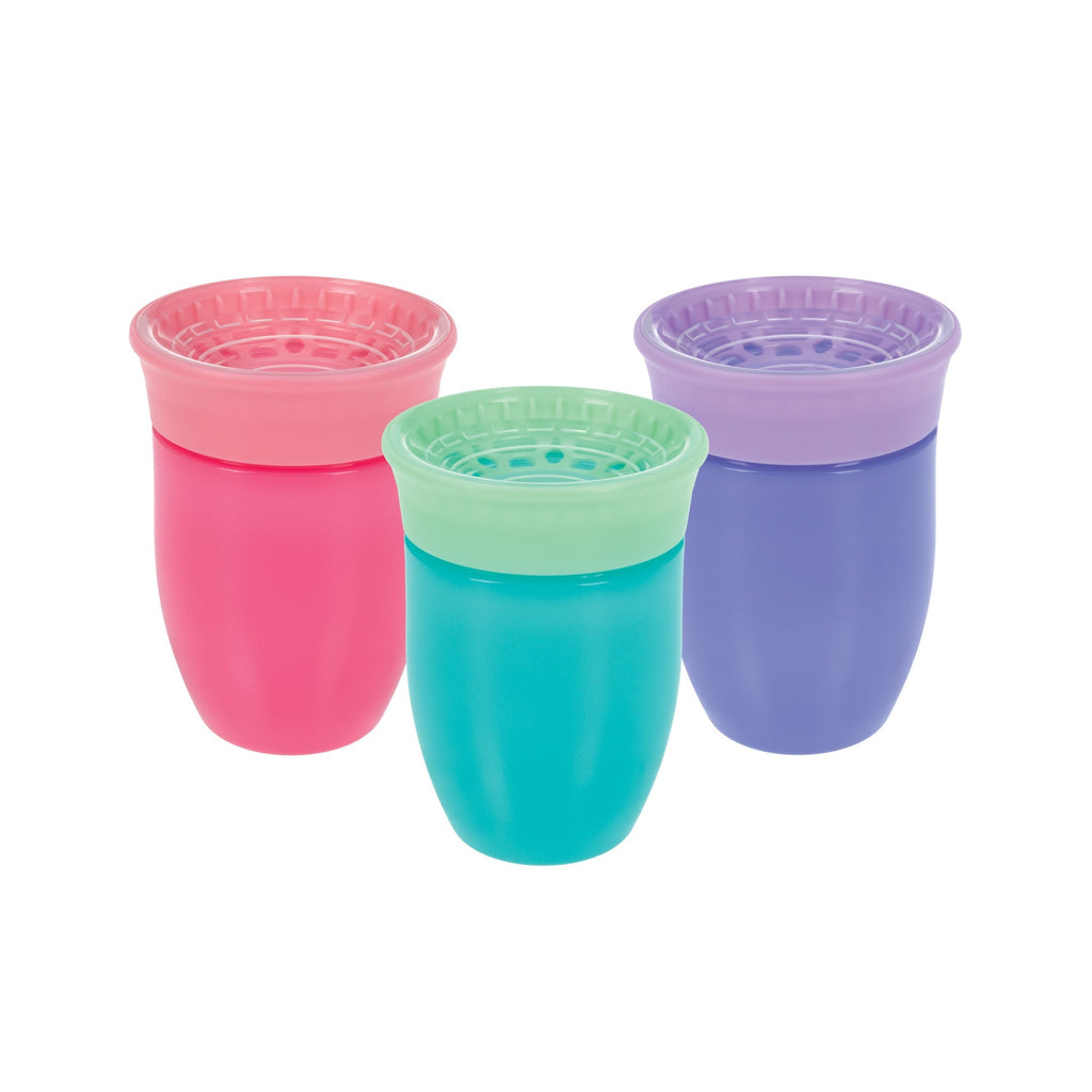 360 Wonder Cup (3 Pack - 7 oz) | Purple/Pink/Aqua #34806