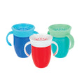 360 Wonder Cup with Handles (3 Pack - 5 oz) | Blue/Red/Aqua #355GR
