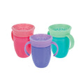 360 Wonder Cup with Handles (3 Pack - 5 oz) | Purple/Pink/Aqua #3546J