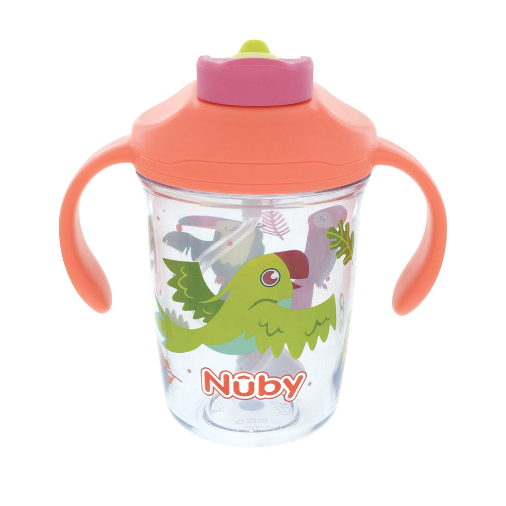 2-Handle Multi-Function Flip-It Cup | Tropical Birds #385X1
